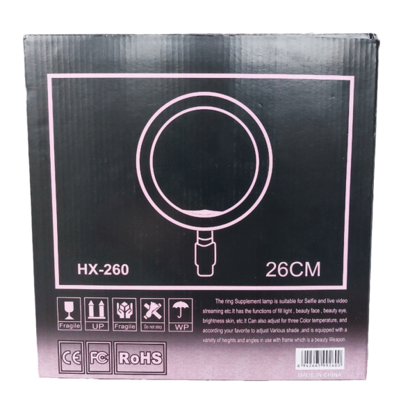 Ring Light 26 cm Without Stand For TikTok, Ring Fill Light For Photo Selfie Vlogging Video And Live Streaming - Image 2