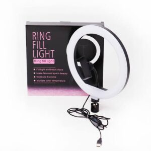 Ring Light 26 cm Without Stand For TikTok, Ring Fill Light For Photo Selfie Vlogging Video And Live Streaming